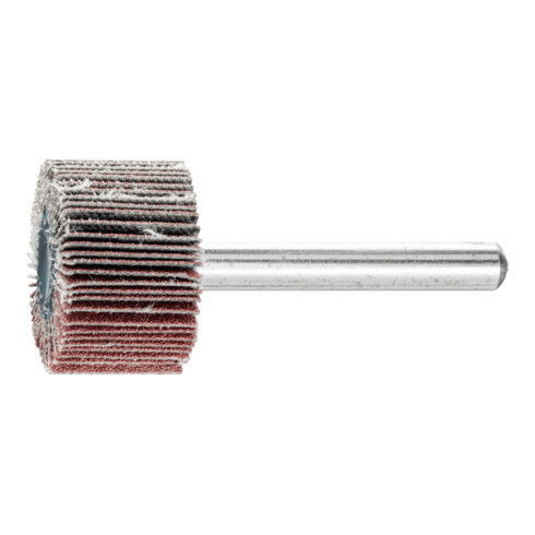 PFERD TOOLS Korund Fächerschleifer F Ø 25x15 mm Schaft-Ø 6 mm A150 für Feinschliff und Finish