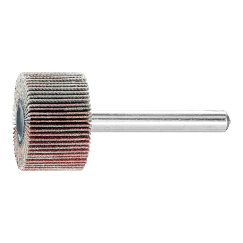 PFERD TOOLS Korund Fächerschleifer F Ø 25x15 mm Schaft-Ø 6 mm A180 für Feinschliff und Finish