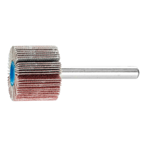 PFERD TOOLS Korund Fächerschleifer F Ø 25x20mm Schaft-Ø 6 mm A120 für Feinschliff und Finish