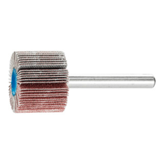 PFERD TOOLS Korund Fächerschleifer F Ø 25x20mm Schaft-Ø 6 mm A120 für Feinschliff und Finish
