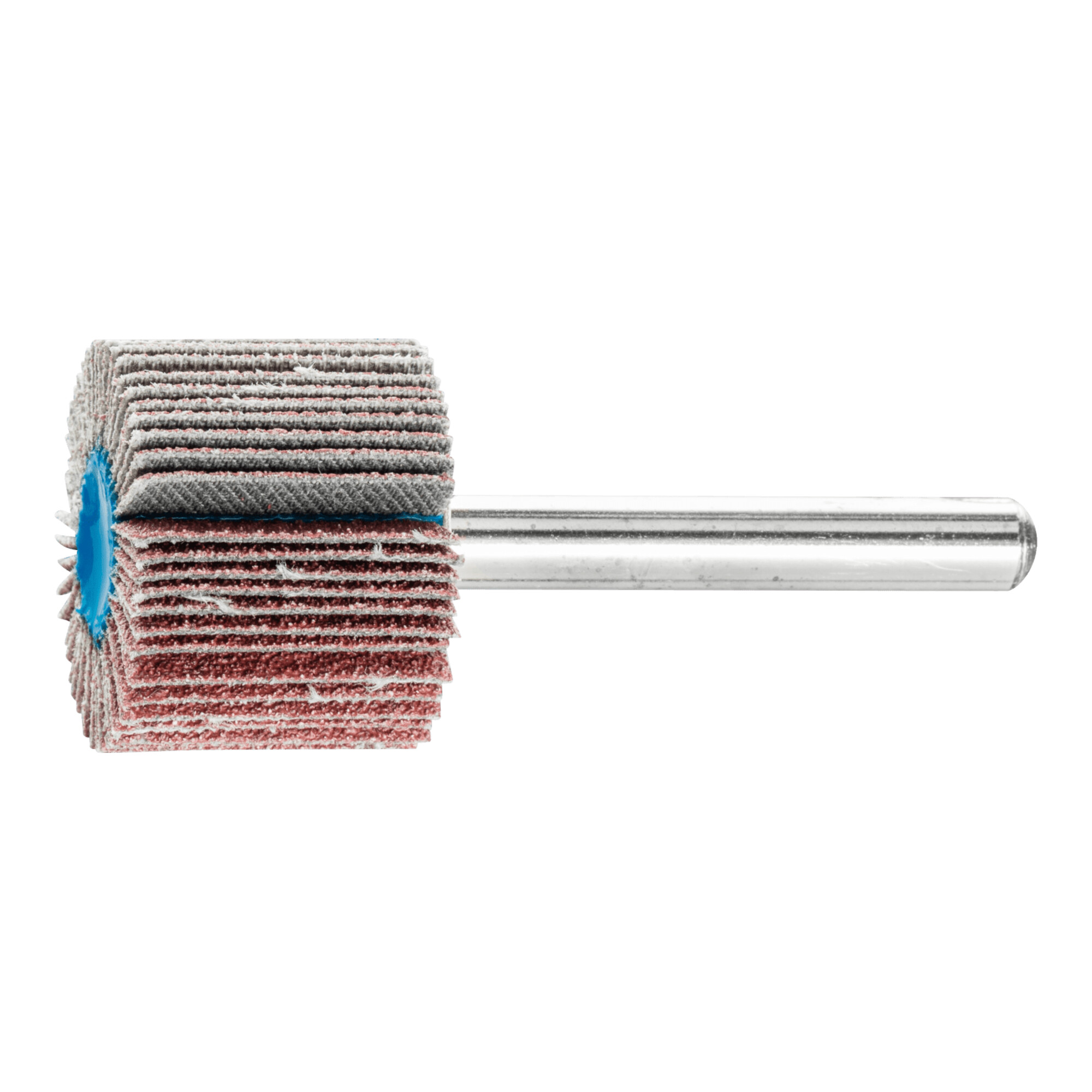 PFERD TOOLS Korund Fächerschleifer F Ø 25x20mm Schaft-Ø 6 mm A80 für Feinschliff und Finish
