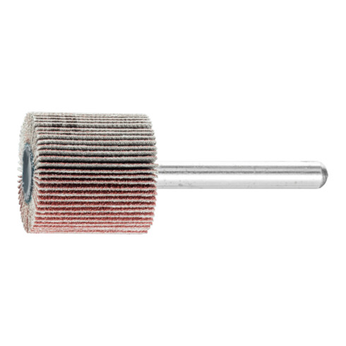 PFERD TOOLS Korund Fächerschleifer F Ø 25x25 mm Schaft-Ø 6 mm A120 für Feinschliff und Finish