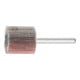 PFERD TOOLS Korund Fächerschleifer F Ø 25x25 mm Schaft-Ø 6 mm A120 für Feinschliff und Finish