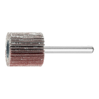 PFERD TOOLS Korund Fächerschleifer F Ø 25x25 mm Schaft-Ø 6 mm A150 für Feinschliff und Finish