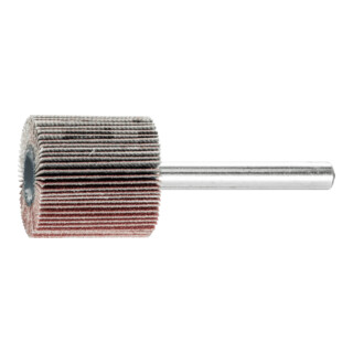 PFERD TOOLS Korund Fächerschleifer F Ø 25x25 mm Schaft-Ø 6 mm A180 für Feinschliff und Finish