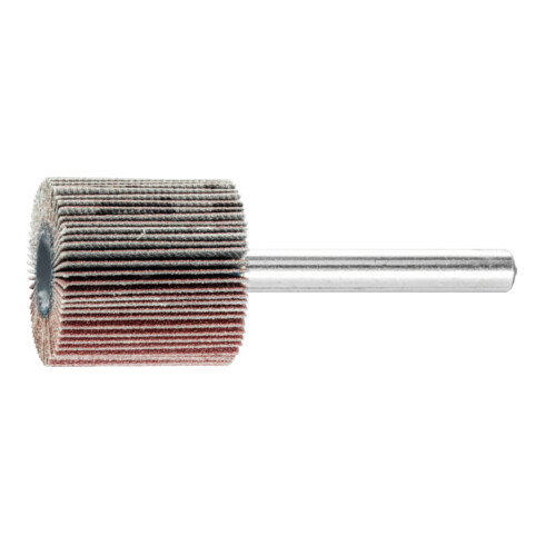 PFERD TOOLS Korund Fächerschleifer F Ø 25x25 mm Schaft-Ø 6 mm A180 für Feinschliff und Finish