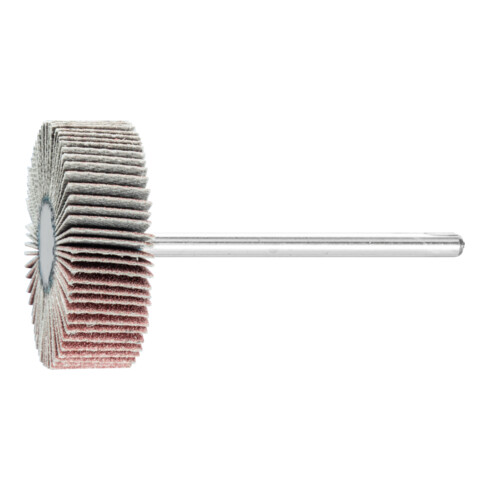 PFERD TOOLS Korund Fächerschleifer F Ø 30x10mm Schaft-Ø 3 mm A240 für Feinschliff und Finish