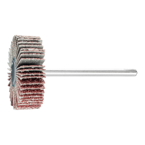 PFERD TOOLS Korund Fächerschleifer F Ø 30x10mm Schaft-Ø 3 mm A60 für Feinschliff und Finish