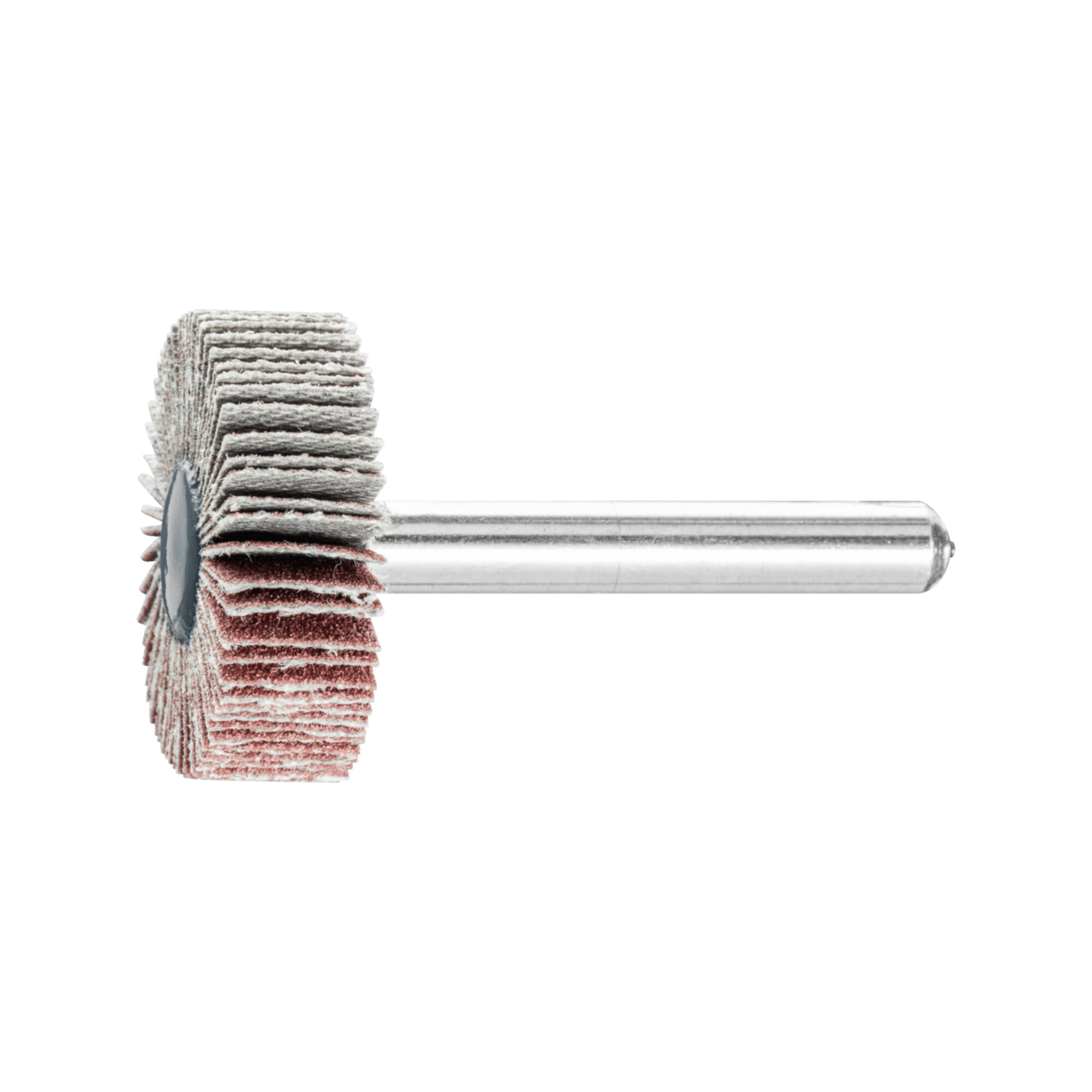 PFERD TOOLS Korund Fächerschleifer F Ø 30x10mm Schaft-Ø 6 mm A120 für Feinschliff und Finish