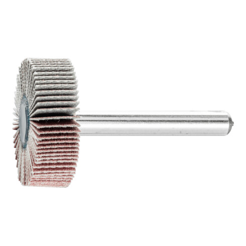 PFERD TOOLS Korund Fächerschleifer F Ø 30x10mm Schaft-Ø 6 mm A240 für Feinschliff und Finish