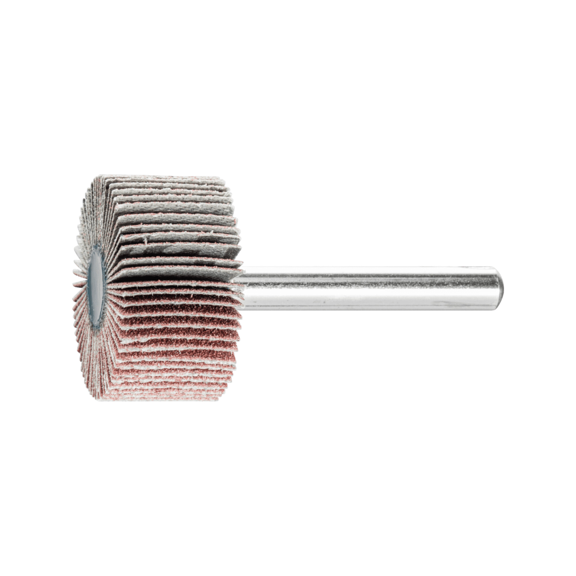 PFERD TOOLS Korund Fächerschleifer F Ø 30x15 mm Schaft-Ø 6 mm A120 für Feinschliff und Finish