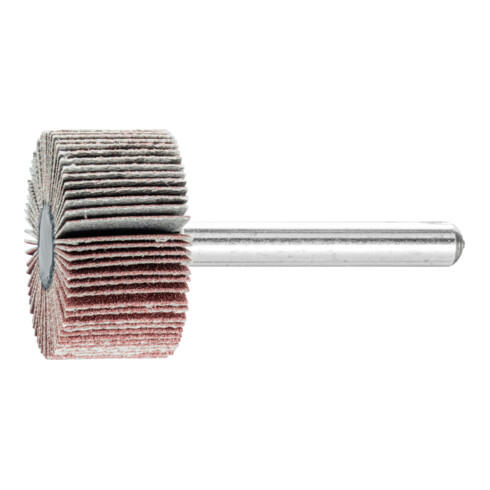 PFERD TOOLS Korund Fächerschleifer F Ø 30x15 mm Schaft-Ø 6 mm A180 für Feinschliff und Finish