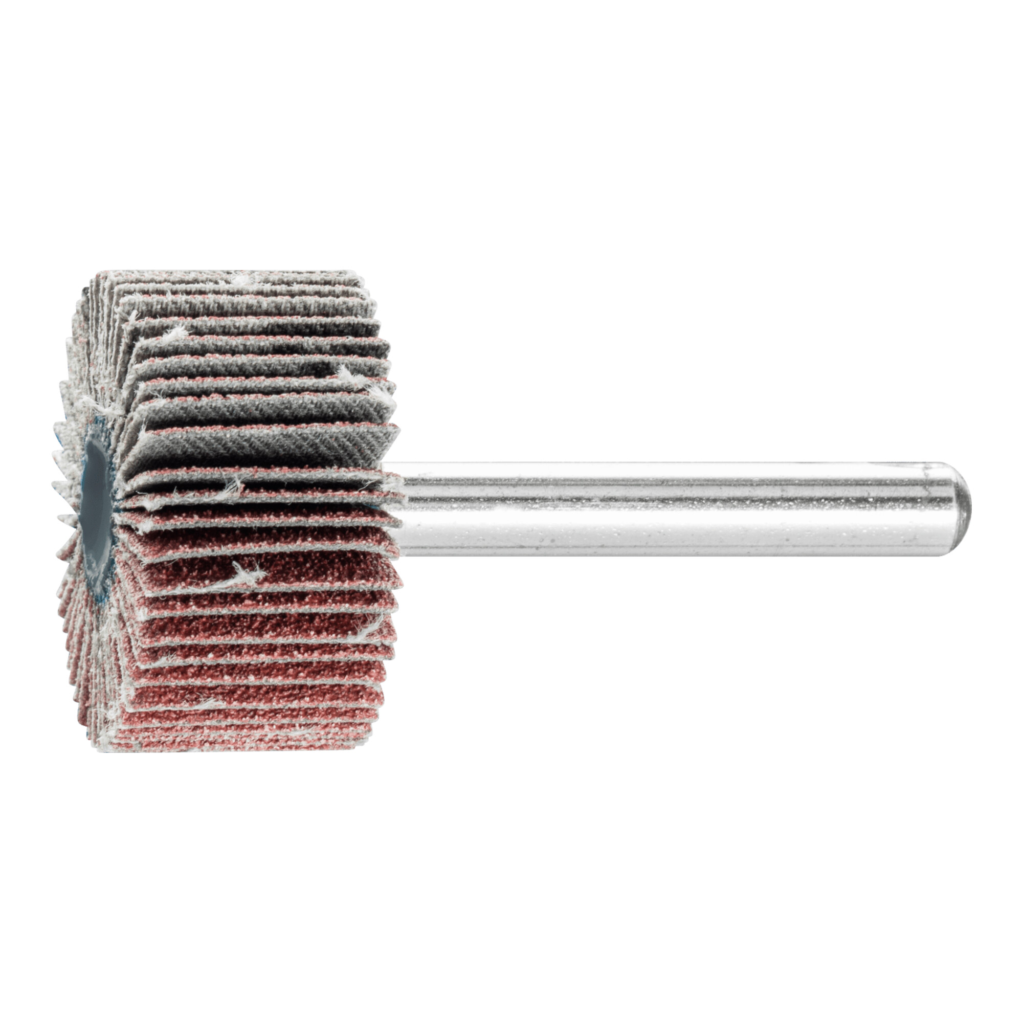 PFERD TOOLS Korund Fächerschleifer F Ø 30x15 mm Schaft-Ø 6 mm A80 für Feinschliff und Finish