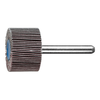 PFERD TOOLS Korund Fächerschleifer F Ø 30x20mm Schaft-Ø 6 mm A180 für Feinschliff und Finish
