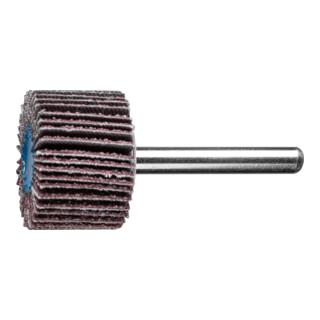 PFERD TOOLS Korund Fächerschleifer F Ø 30x20mm Schaft-Ø 6 mm A40 für Feinschliff und Finish