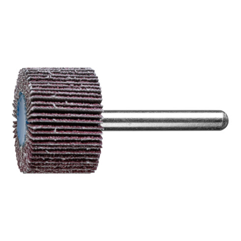 PFERD TOOLS Korund Fächerschleifer F Ø 30x20mm Schaft-Ø 6 mm A60 für Feinschliff und Finish