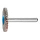 PFERD TOOLS Korund Fächerschleifer F Ø 30x3 mm Schaft-Ø 6 mm A120 für Feinschliff und Finish