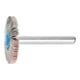PFERD TOOLS Korund Fächerschleifer F Ø 30x3 mm Schaft-Ø 6 mm A320 für Feinschliff und Finish