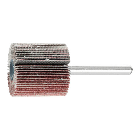 PFERD TOOLS Korund Fächerschleifer F Ø 30x30mm Schaft-Ø 6 mm A120 für Feinschliff und Finish
