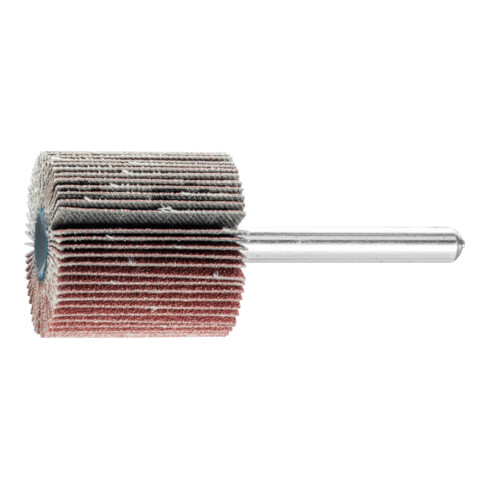 PFERD TOOLS Korund Fächerschleifer F Ø 30x30mm Schaft-Ø 6 mm A120 für Feinschliff und Finish