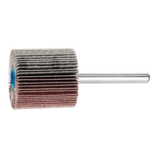 PFERD TOOLS Korund Fächerschleifer F Ø 30x30mm Schaft-Ø 6 mm A150 für Feinschliff und Finish