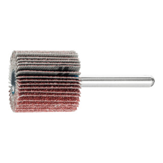 PFERD TOOLS Korund Fächerschleifer F Ø 30x30mm Schaft-Ø 6 mm A60 für Feinschliff und Finish