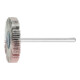 PFERD TOOLS Korund Fächerschleifer F Ø 30x5 mm Schaft-Ø 3 mm A240 für Feinschliff und Finish