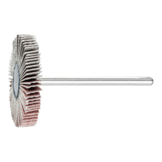 PFERD TOOLS Korund Fächerschleifer F Ø 30x5 mm Schaft-Ø 3 mm A320 für Feinschliff und Finish