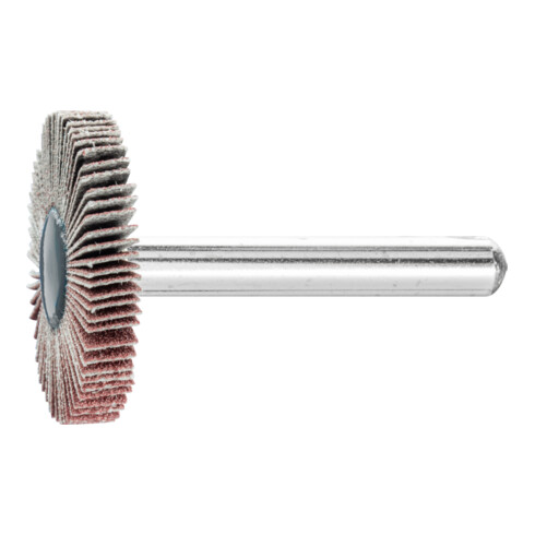 PFERD TOOLS Korund Fächerschleifer F Ø 30x5 mm Schaft-Ø 6 mm A180 für Feinschliff und Finish