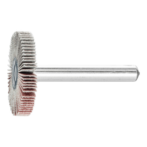 PFERD TOOLS Korund Fächerschleifer F Ø 30x5 mm Schaft-Ø 6 mm A240 für Feinschliff und Finish