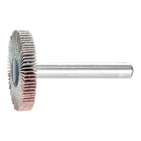 PFERD TOOLS Korund Fächerschleifer F Ø 30x5 mm Schaft-Ø 6 mm A320 für Feinschliff und Finish