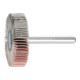 PFERD TOOLS Korund Fächerschleifer F Ø 40x10mm Schaft-Ø 6 mm A120 für Feinschliff und Finish