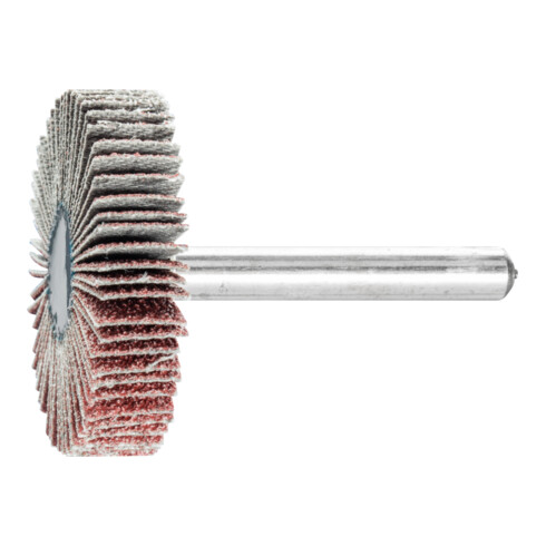 PFERD TOOLS Korund Fächerschleifer F Ø 40x10mm Schaft-Ø 6 mm A60 für Feinschliff und Finish