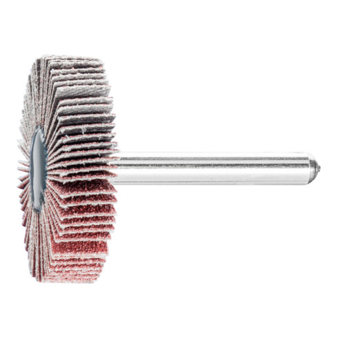 PFERD TOOLS Korund Fächerschleifer F Ø 40x10mm Schaft-Ø 6 mm A80 für Feinschliff und Finish