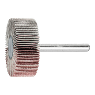 PFERD TOOLS Korund Fächerschleifer F Ø 40x15 mm Schaft-Ø 6 mm A150 für Feinschliff und Finish