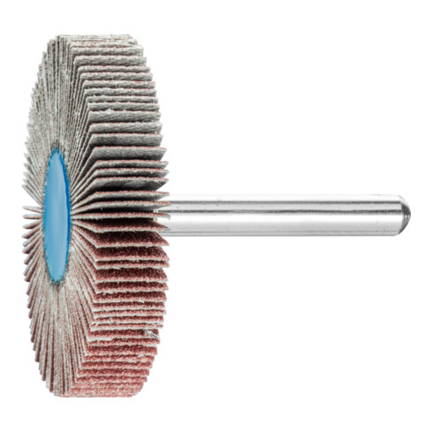 PFERD TOOLS Korund Fächerschleifer F Ø 50x10mm Schaft-Ø 6 mm A120 für Feinschliff und Finish