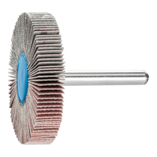 PFERD TOOLS Korund Fächerschleifer F Ø 50x10mm Schaft-Ø 6 mm A180 für Feinschliff und Finish