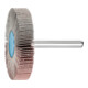 PFERD TOOLS Korund Fächerschleifer F Ø 50x10mm Schaft-Ø 6 mm A320 für Feinschliff und Finish