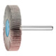 PFERD TOOLS Korund Fächerschleifer F Ø 50x10mm Schaft-Ø 6 mm A320 für Feinschliff und Finish