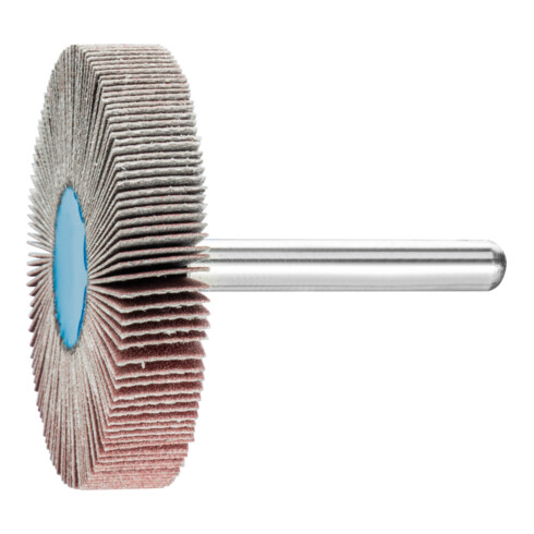 PFERD TOOLS Korund Fächerschleifer F Ø 50x10mm Schaft-Ø 6 mm A320 für Feinschliff und Finish