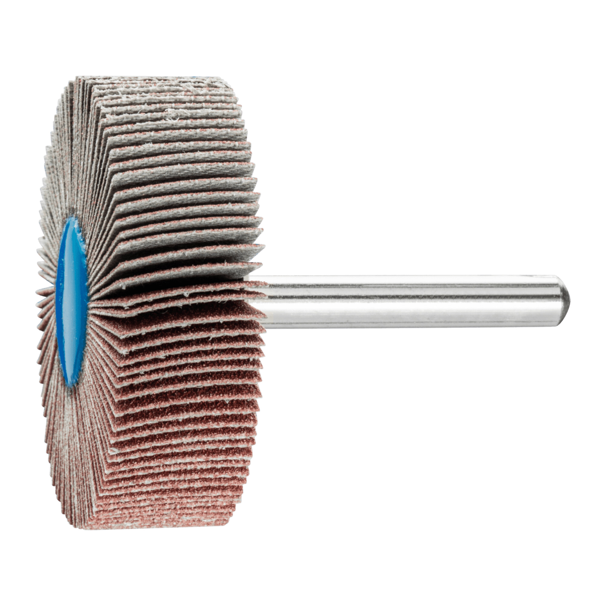 PFERD TOOLS Korund Fächerschleifer F Ø 50x15 mm Schaft-Ø 6 mm A120 für Feinschliff und Finish