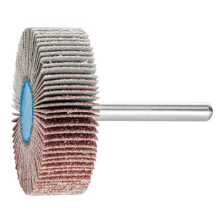 PFERD TOOLS Korund Fächerschleifer F Ø 50x15 mm Schaft-Ø 6 mm A60 für Feinschliff und Finish