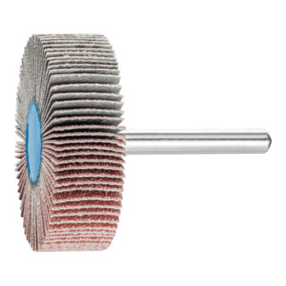 PFERD TOOLS Korund Fächerschleifer F Ø 50x15 mm Schaft-Ø 6 mm A80 für Feinschliff und Finish