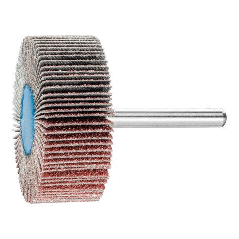 PFERD TOOLS Korund Fächerschleifer F Ø 50x20mm Schaft-Ø 6 mm A60 für Feinschliff und Finish