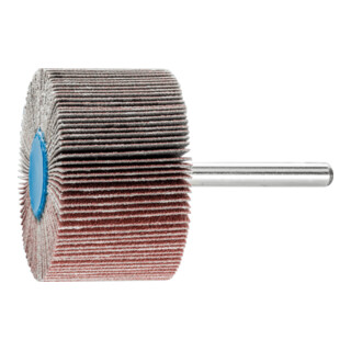 PFERD TOOLS Korund Fächerschleifer F Ø 50x30mm Schaft-Ø 6 mm A120 für Feinschliff und Finish
