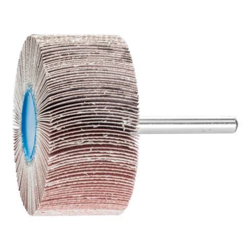 PFERD TOOLS Korund Fächerschleifer F Ø 60x30mm Schaft-Ø 6 mm A400 für Feinschliff und Finish