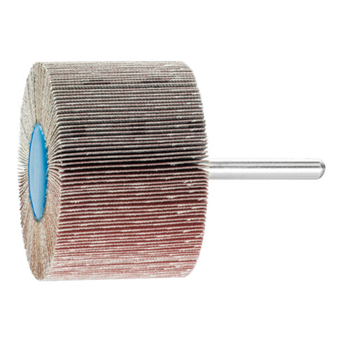 PFERD TOOLS Korund Fächerschleifer F Ø 60x40mm Schaft-Ø 6 mm A240 für Feinschliff und Finish