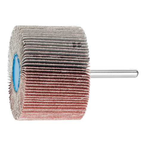 PFERD TOOLS Korund Fächerschleifer F Ø 60x40mm Schaft-Ø 6 mm A80 für Feinschliff und Finish