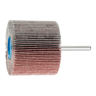 PFERD TOOLS Korund Fächerschleifer F Ø 60x50mm Schaft-Ø 6 mm A60 für Feinschliff und Finish
