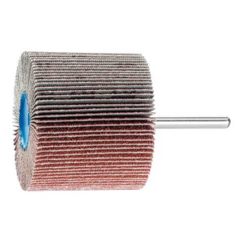 PFERD TOOLS Korund Fächerschleifer F Ø 60x50mm Schaft-Ø 6 mm A60 für Feinschliff und Finish